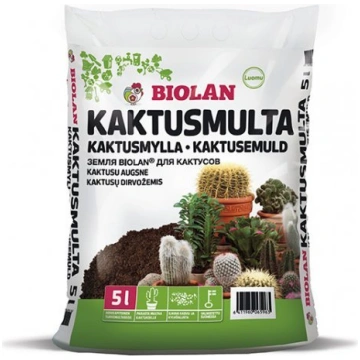 Kaktusu augsne BIOLAN 5 L
