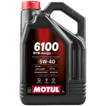 MOTUL 6100 SYN-nergy SPEC 5W-40 4L ACEA A3/B4 API 
