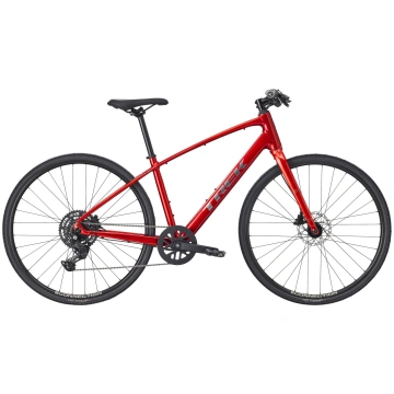 Fitnesa velosipēds TREK FX 2 stepover | Fury Red