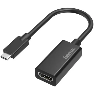 Pielāgot. Hama USB C-pistik->HDMI pesa
