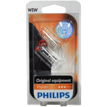 Spuldzīte VISION W5W 12V 5W PHILIPS 12961B2
