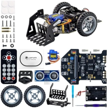 LAFVIN MicroBit viedais robotauto MakeCode un Micr