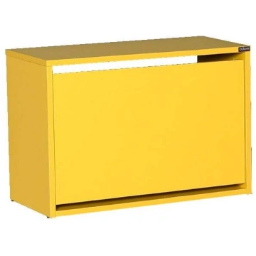 Apavu skapis Kalune Design SHC-110-HH-1, dzeltena 
