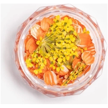 Semilac SEMILAC Flower Flakes Golden Sunset 590275