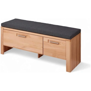 Nature ONE Shoe Bench in Heartwood Beech Partially
