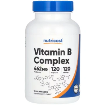 Vitamin B Complex 462 mg Nutricost 120 caps