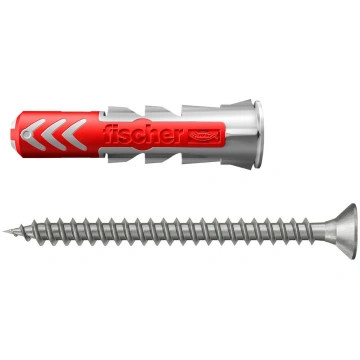 Dībelis ar skrūvi FISCHER DUOPOWER S A2, 5x25 mm (