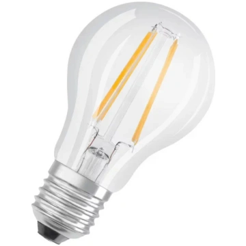 Osram LED spuldze E27 6.5W 806lm 2700K Silti balta