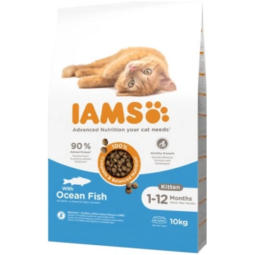 IAMS Cat Kitten Ocean Fish 10 kg | 8710255188447 1
