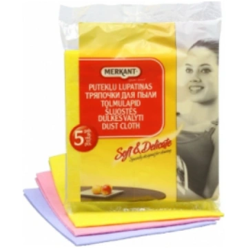 Putekļu lupatiņas MERKANT, 5 gab. 18020251