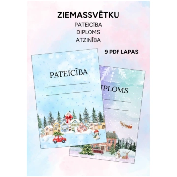 ZIEMASSVĒTKU DIPLOMI - Digitāls fails