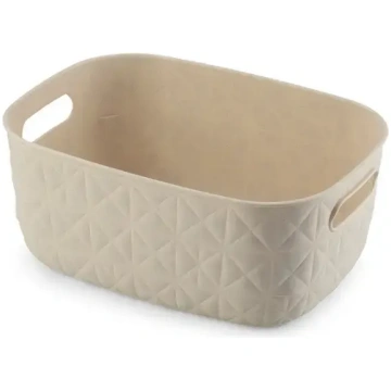 Curver Basket Softex S 4L 26.4x19.4x11.1cm chalk w