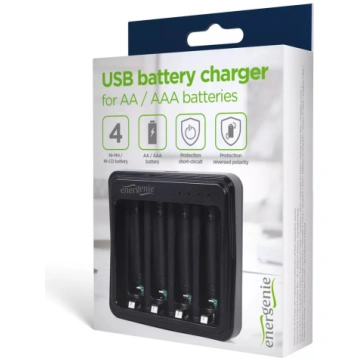 Akumulatoru lādētājs Gembird BC-USB-03 USB Saderīg