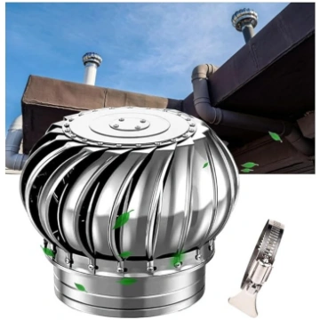 Nerūsējošā tērauda turbīnas jumta ventilators, bēn