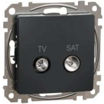TV/SAT ligzda, Sedna Design & Elements, caurejoša,