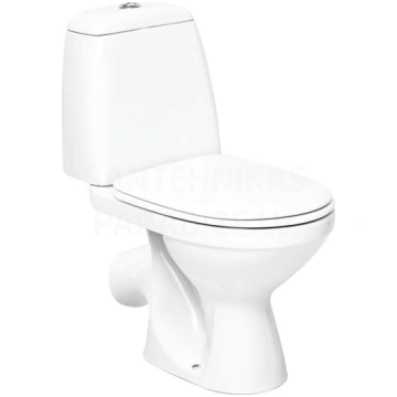 KOLO SOLO WC tualetes pods (45° izvāds) ar PP vāku