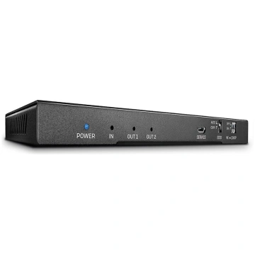 Lindy HDMI 2.0 18G Splitter with Audio - video/aud