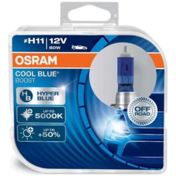 Halogēnspuldze Osram Cool Blue Boost H11 (Pāris) 6