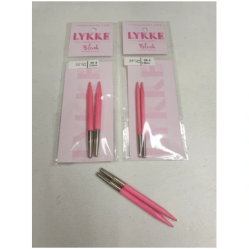 LYKKE BLUSH 3.5" interchangeable needle tips