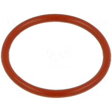 O-ring gasket | silicone | Thk: 1.5mm | Øint: 12mm
