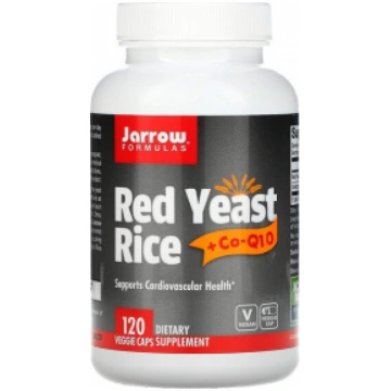 Red Yeast Rice + Co-Q10 Jarrow Formulas 120 vcaps