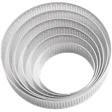 430 Stainless Steel Punching Tower Ring, Dumpling