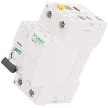 RCD breaker; Inom: 25A; Ires: 30mA; Poles: 2; 400V