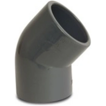 PVC Līkumi 45` D50 PLIMAT