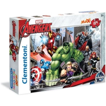 Clementoni Puzzle 104 elementów Maxi The Avengers 
