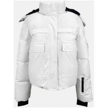 Women's JW Cropped Puffer Insulated Ski Jacke