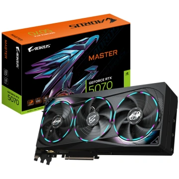 GIGABYTE AORUS GeForce RTX 5070 MASTER 12G NVIDIA