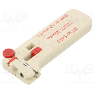 Stripping tool; Øcable: 1mm; Wire: round; Tool len