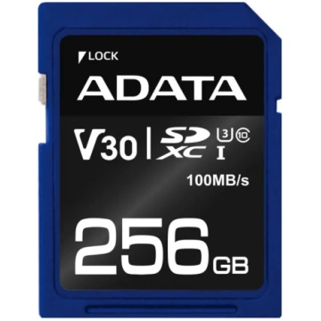 Premier Pro SDXC 256GB Class 10 U3 ADATA ASDX256GU