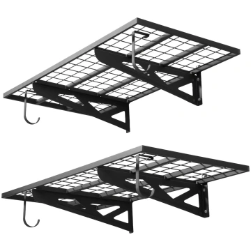 VEVOR VEVOR 2-Tier Heavy Duty Wall Garage Shelving