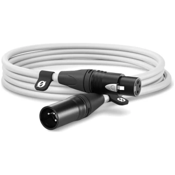 RODE XLR CABLE-3m White - XLR/XLR cable XLR3M-W Sv