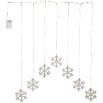 LED gaismas virtene aizkars Star Trading Dew Drop
