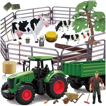Hyrenee Farm Toys Farm Animal Toy rotaļu komplekts