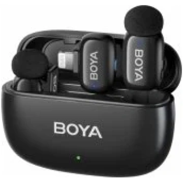 Boya Wireless Microphone Mini-15 Lightning Black a