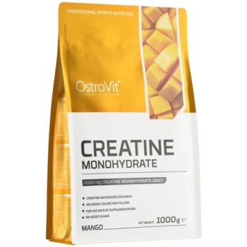 OstroVit 100% Creatine Monohydrate Mango pulveris,