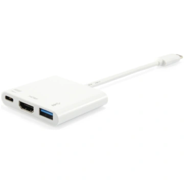 Equip USB Type C to HDMI Female/USB A Female/PD Ad