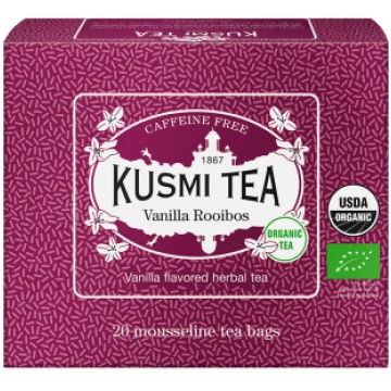 Ekoloģiskā zāļu tēja Kusmi Tea Vanilla Rooibos – 2