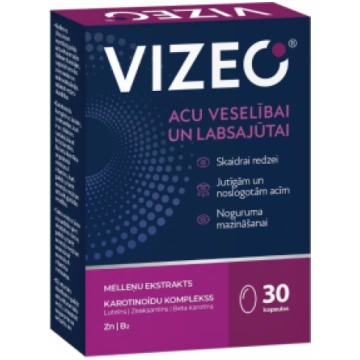 VIZEO kapsulas, 30 gab