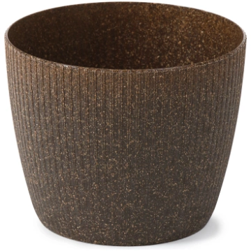 LAMELA Puķu pods Lamela Eco Coffee 675-86, plastma