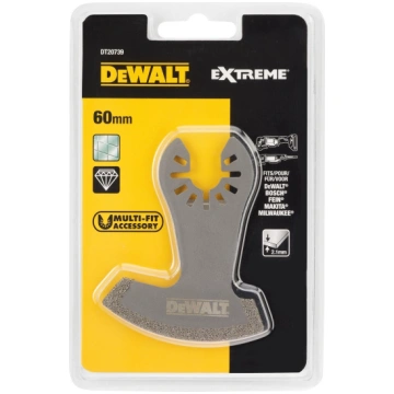 DeWALT dimanta asmens pusapaļs 75x60 multitool, DT