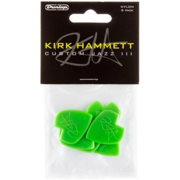 Dunlop 47PKH3N Kirk Hammett jazz lll Guitar Picks 