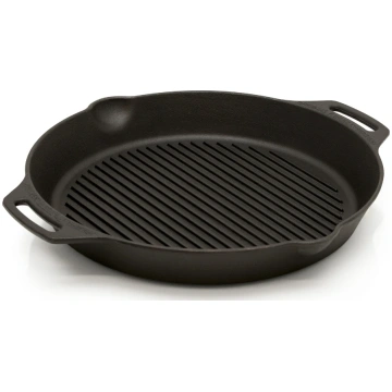 Ārā grila panna GP30 30 cm, divi rokturi, čuguns, 