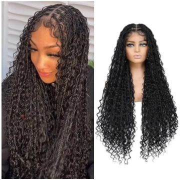 Humistwbiu Boho Box Braid Knotless Goddess Locs Pa