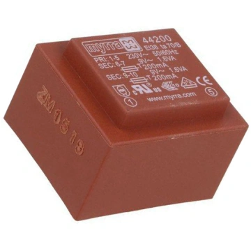 Transformer: encapsulated; 3.2VA; 230VAC; 9V; 9V; 