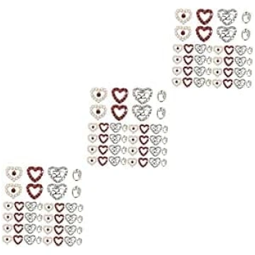 COHEALI 3er-set Schickes 3d-nagel-charm-set Für Di