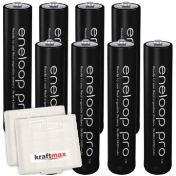 Kraftmax Panasonic Eneloop PRO XX AAA/Micro uzlādē